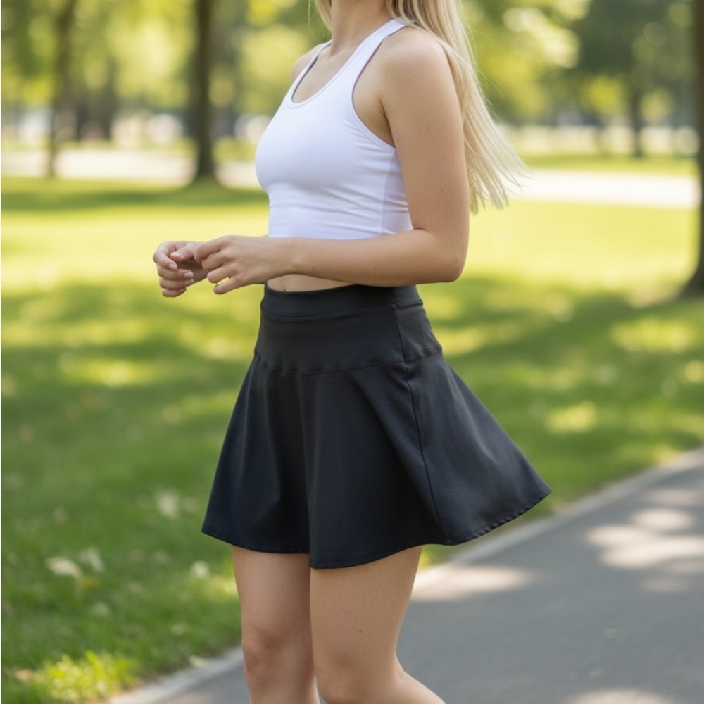 Women's Champion Black Skirt - Picture 2 of 6